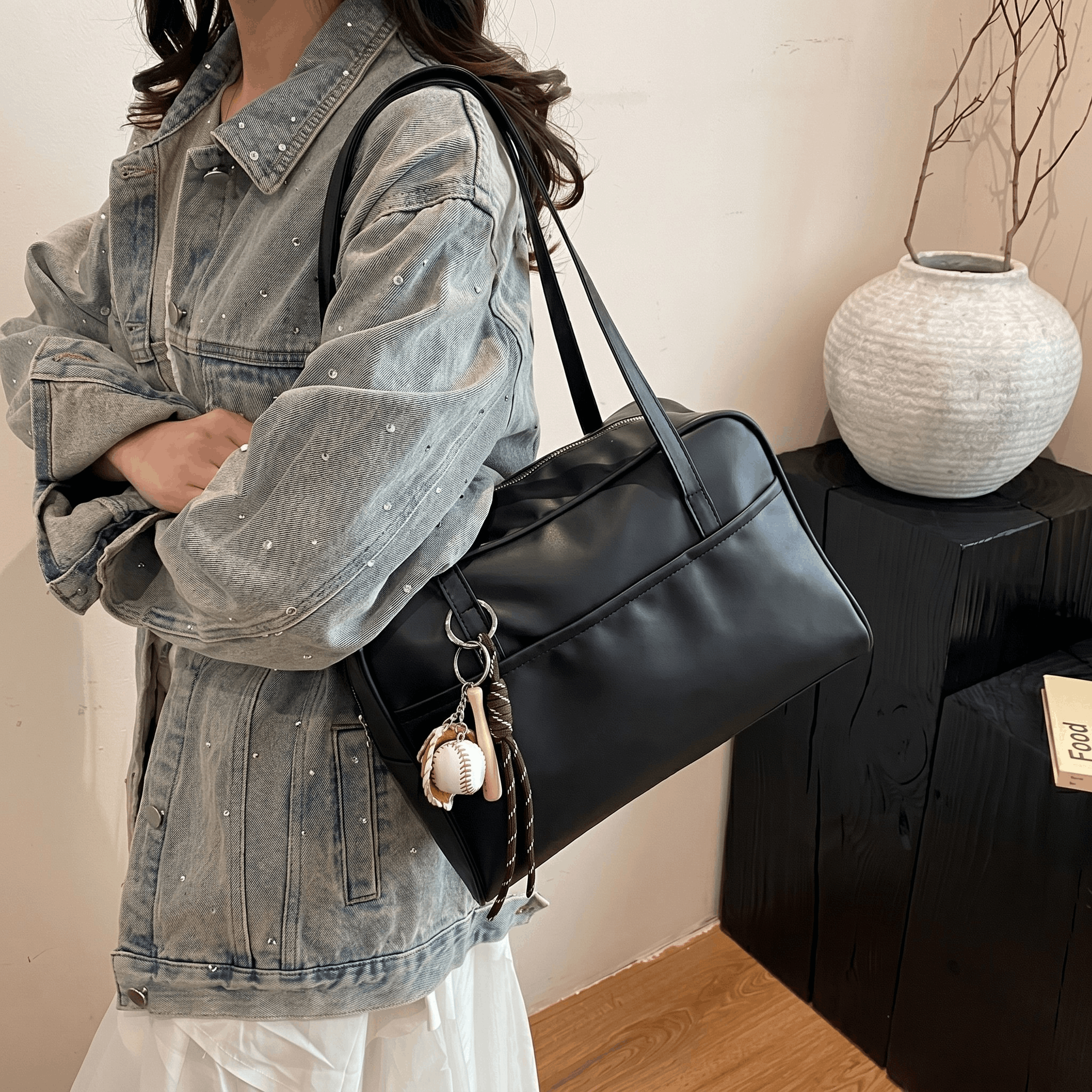 Teraclz - Bolso de Hombro/Mano Versátil para Primavera-Verano