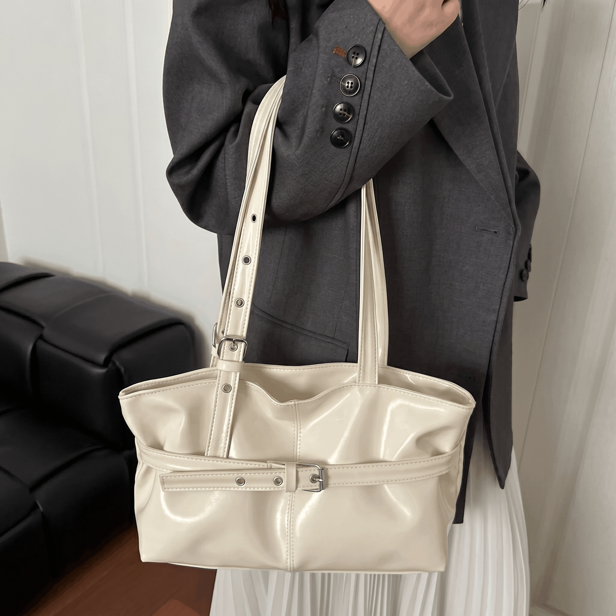 Comuty - Bolsa Tote Vintage Sencilla