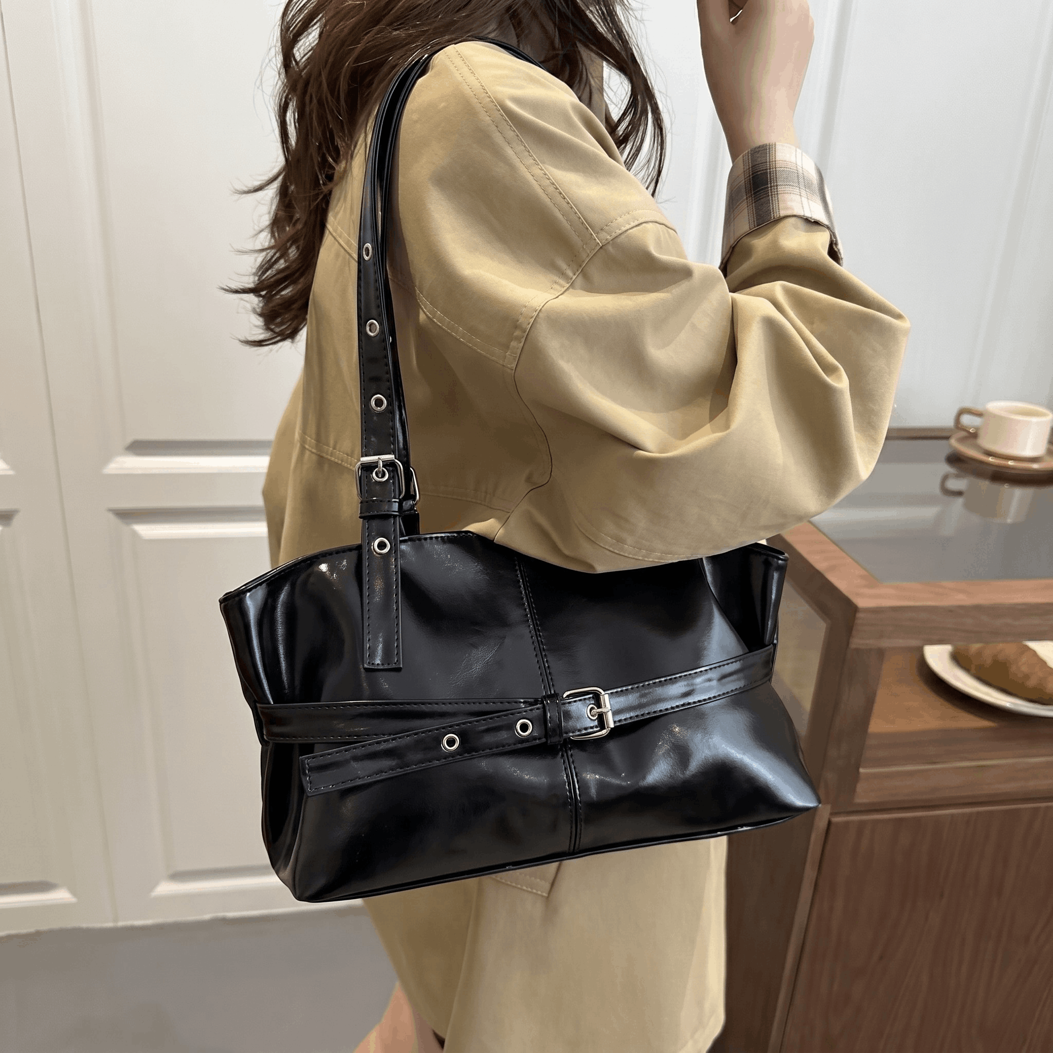 Comuty - Bolsa Tote Vintage Sencilla