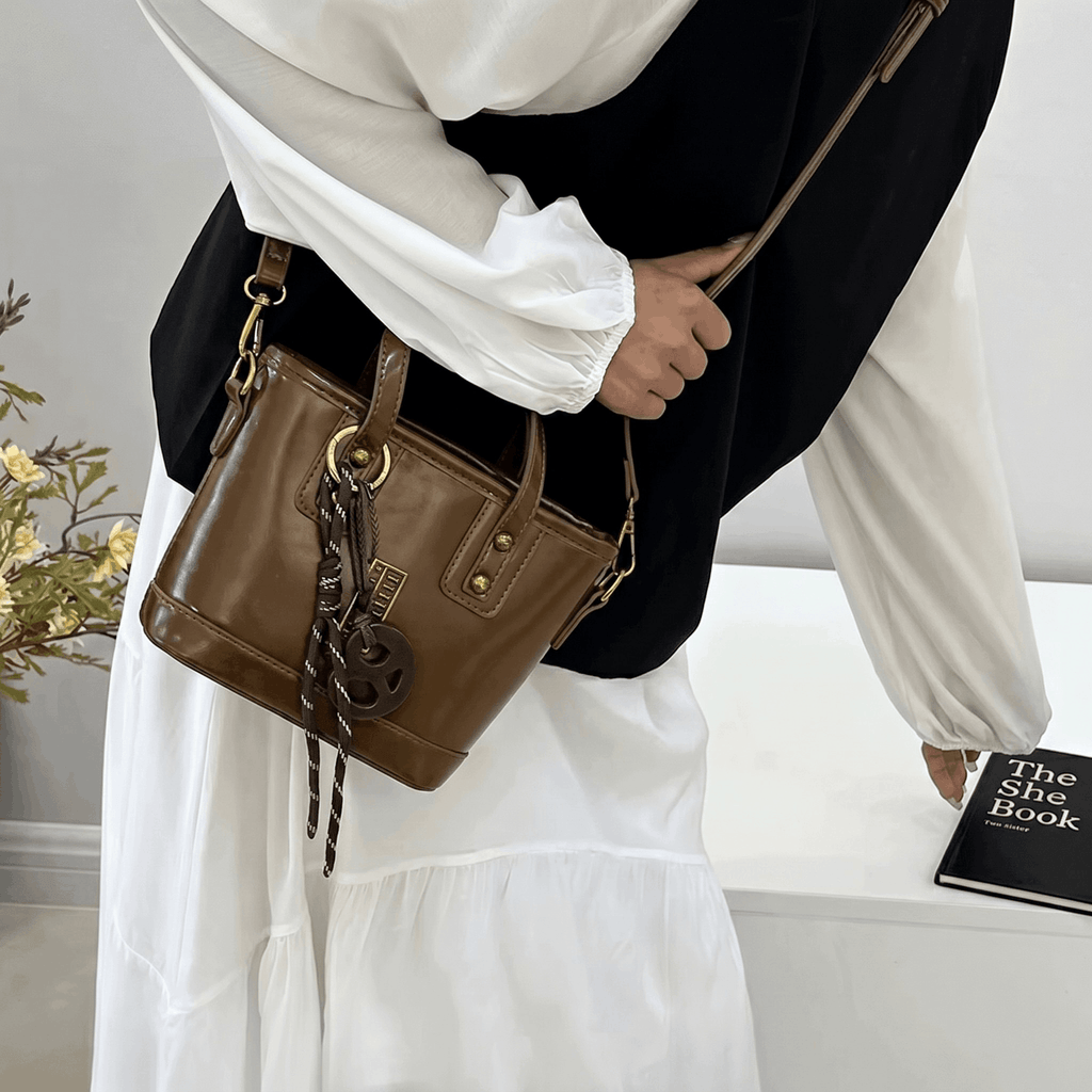 Melin - Bolso de Mano/Hombro Retro de Otoño