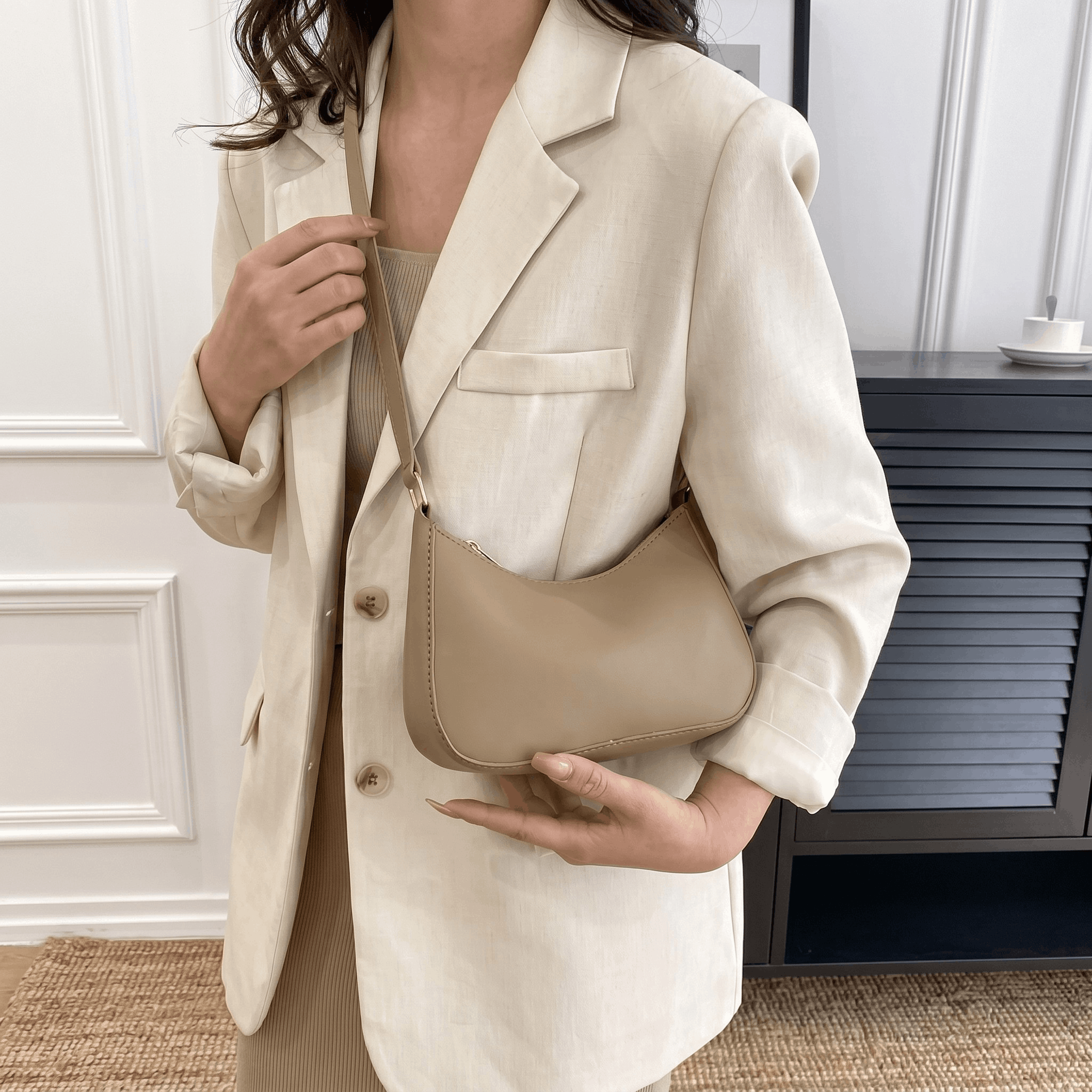 Hibo – Bolsa de Hombro de Diseño Retro