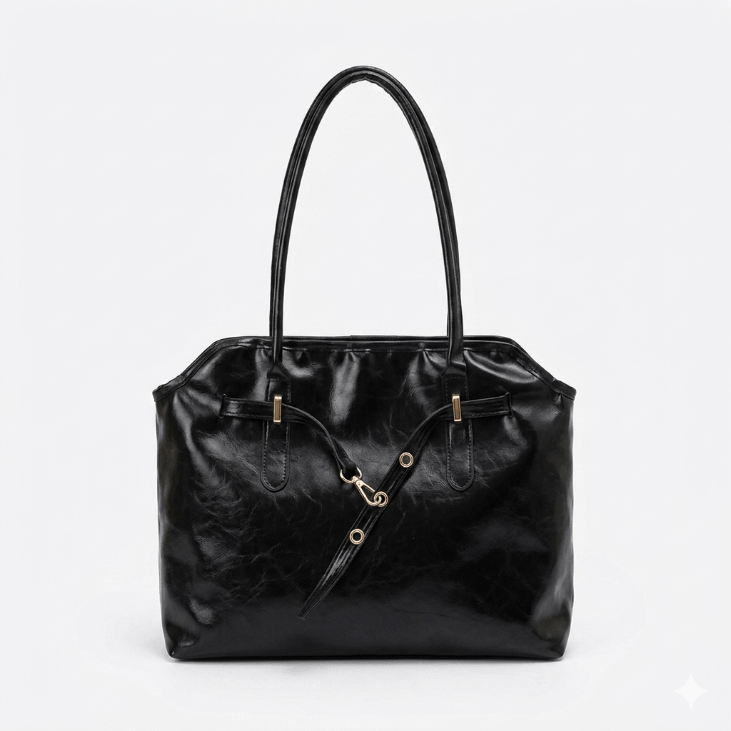 Tenly - Bolsa de Mano Retro Grande