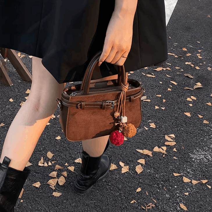 Foxen - Bolso de Hombro/Mano de Estilo Cuadrado