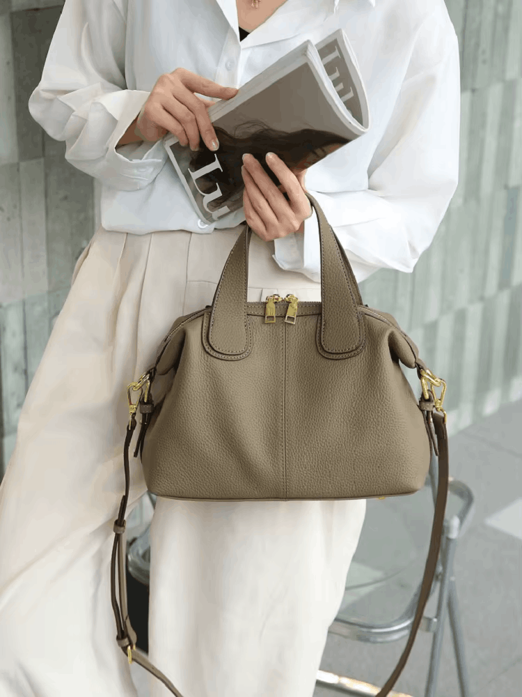 Brevh - Bolso de Hombro/Mano Minimalista de Lujo