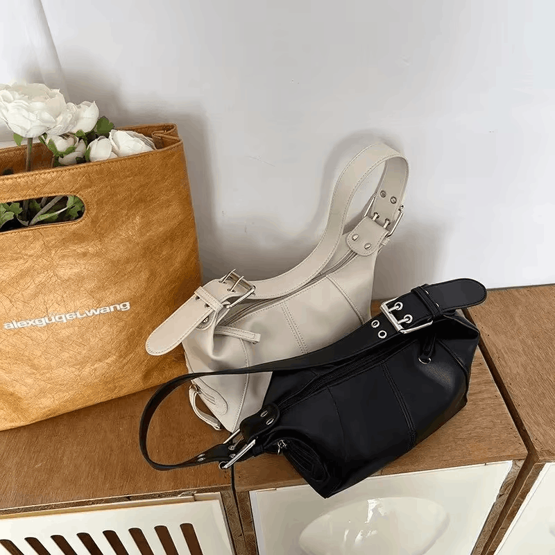 Barzi - Bolso de Hombro/Mano Minimalista Sofisticado