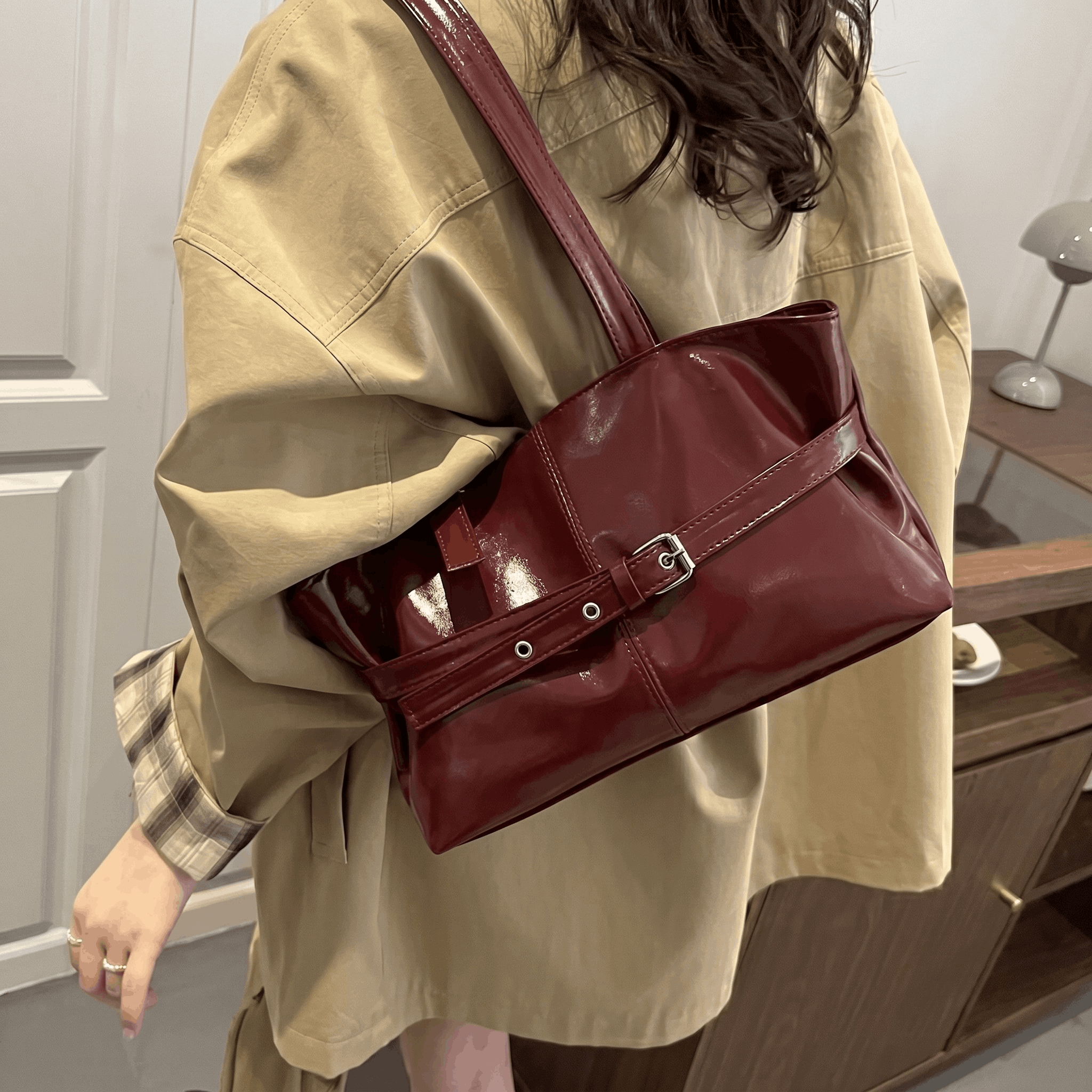 Comuty - Bolsa Tote Vintage Sencilla