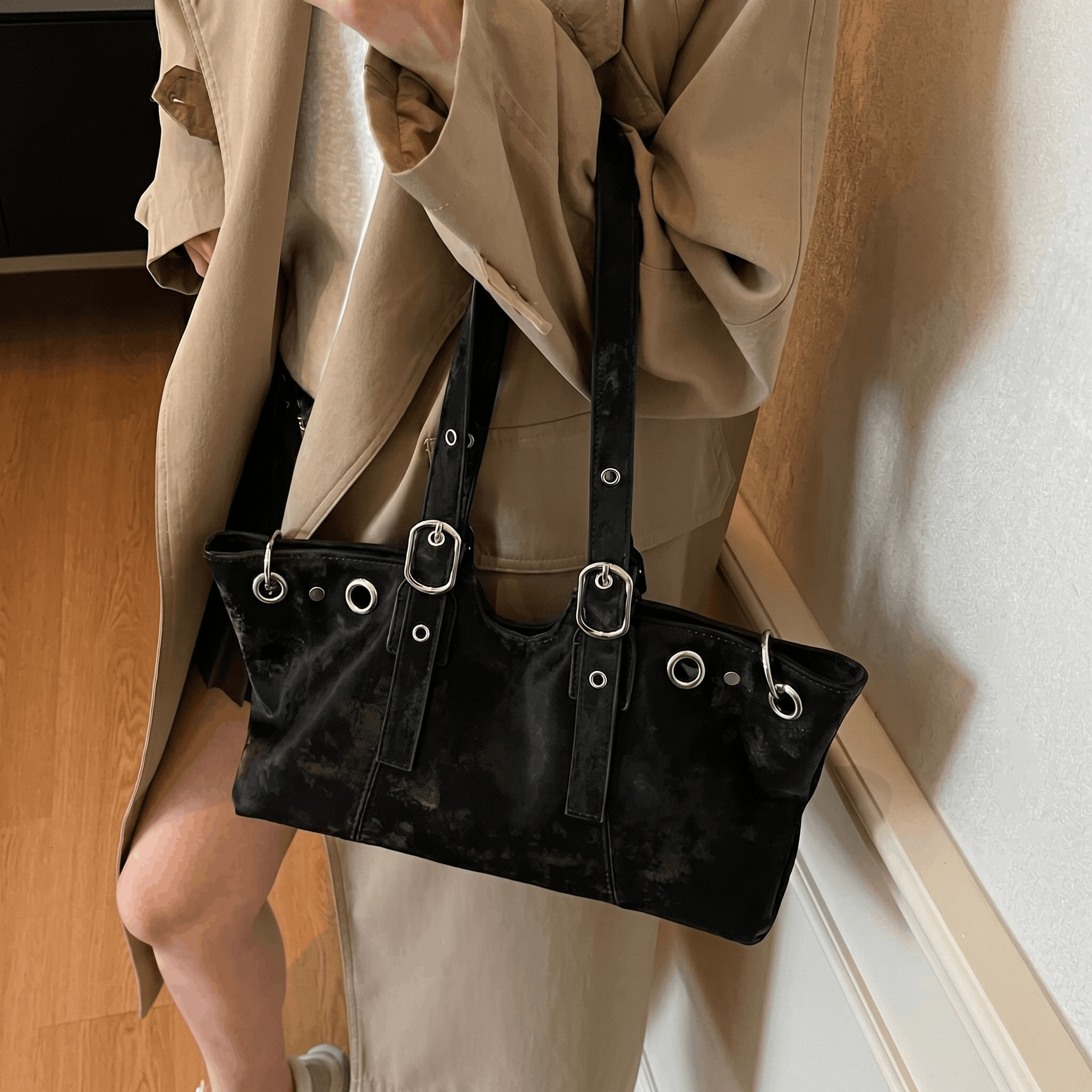 Sweto - Bolso Tote de Estilo Étnico Mate