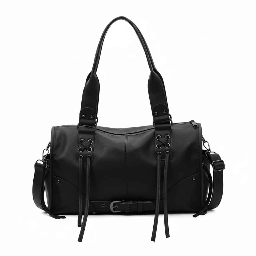 Tassi - Bolso de Hombro/Mano Estilo Motociclista
