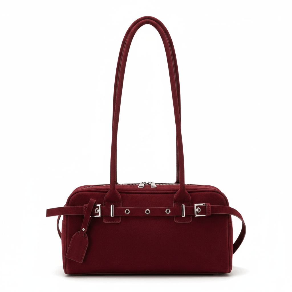 Rely - Bolso de Hombro Exclusivo de Gamuza Retro